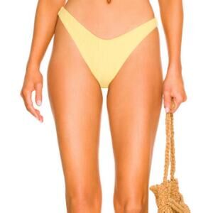 L*Space Ribbed Cabana Bikini Bottom S